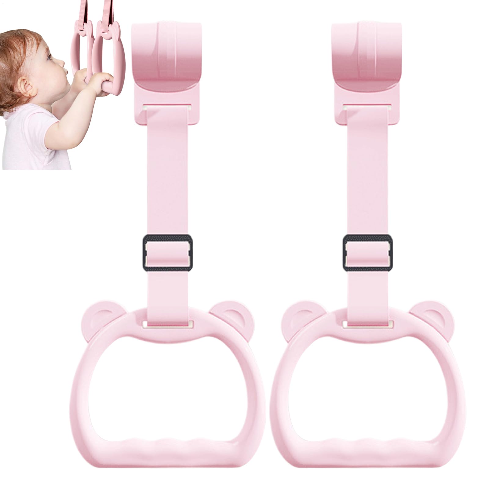 Xijobido Baby Pull up Toy | Baby Crib Pull Rings,Training Tool Cot Accessories Toy Strap for Walking Practice Exercise Boys, Daycare Yard Play