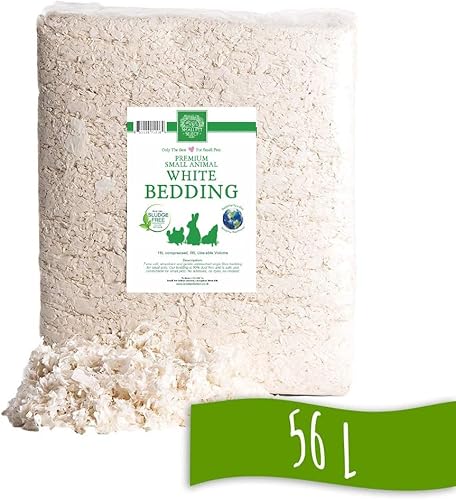 lil slugger bedding - Small Pet Select Unbleached White Paper Bedding, 56 L, Model Number: SMWB