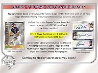Vista 2 de Topps Chrome Sonic Lite - Caja para pasatiempos de béisbol 2022 (16 paquetes/4 tarjetas: 1#'d Refractor)