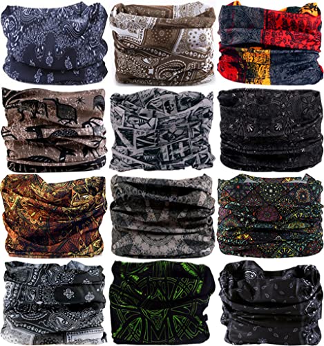 VANCROWN Neck Gaiter Headband Headwear Head Wrap Face Mask Magic Scarf Bandana for Men and Women product thumbnail 15