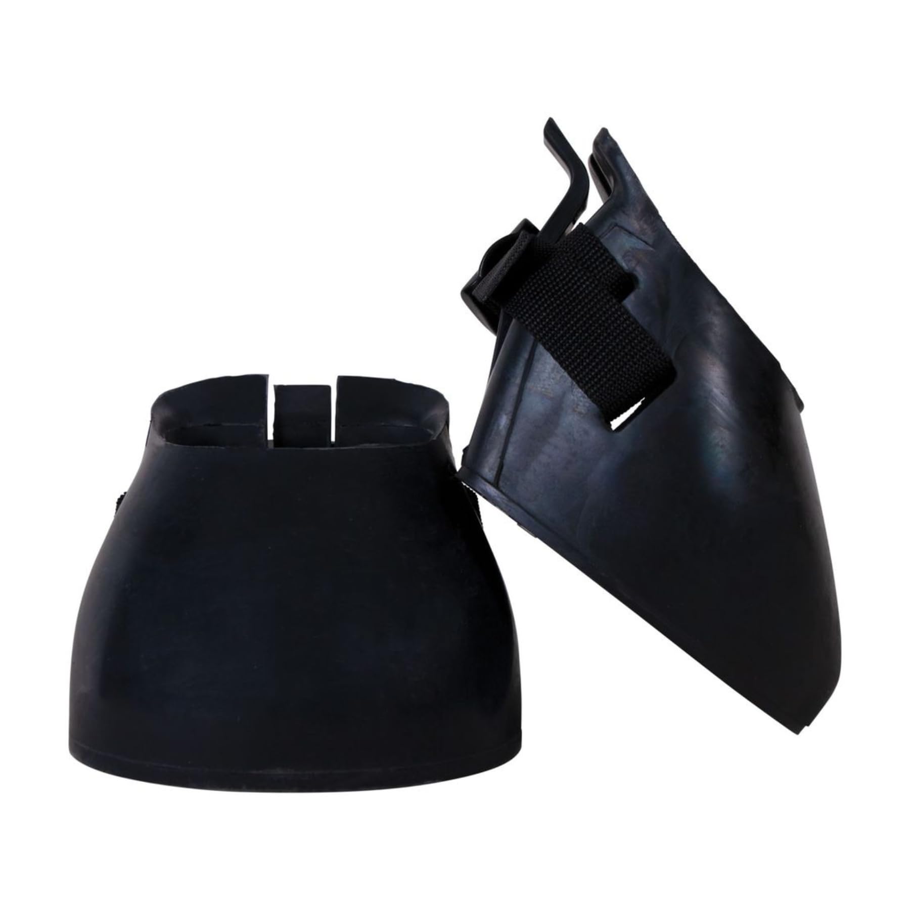 Dura-Tech Protective Rubber Horse Boot | Ultimate Hoof Protection | Ideal Between Trims or Lost Shoes | Easy Slip-On Style | Secure 1" Wide Adjustable Strap | Non-Slip Traction Bottom