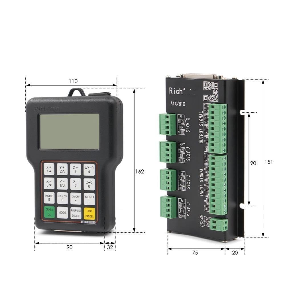 Controlador CNC DSP A11 Controlador de movimiento de 3 ejes