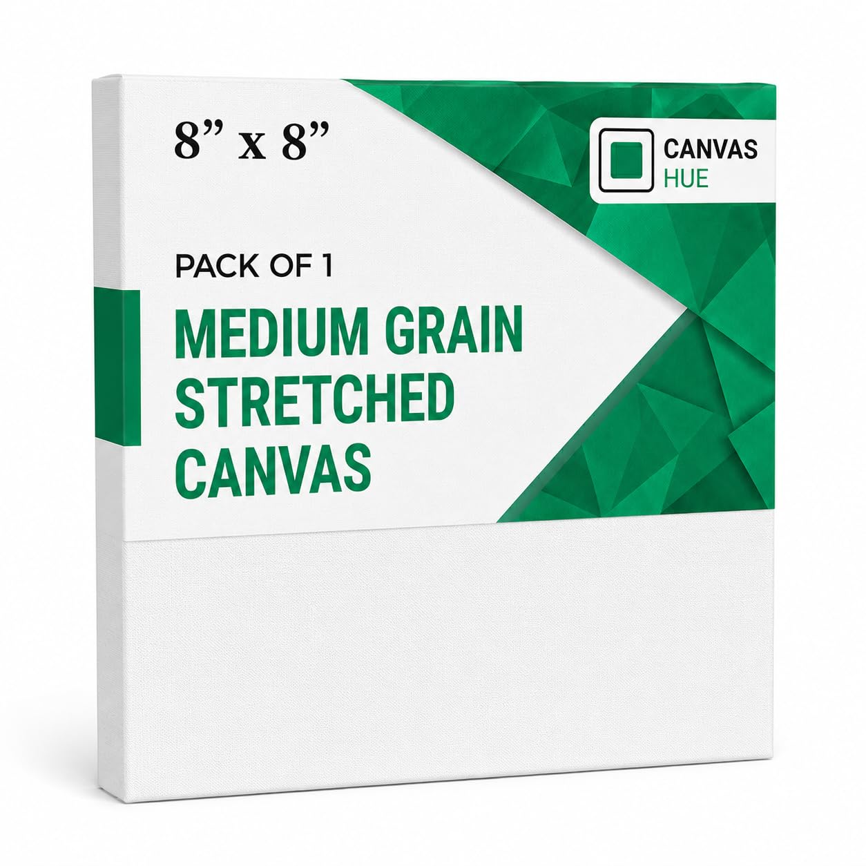 CanvasHue Stretched Canvas 8x8 Inch | Triple Primed | 100% Cotton | Pine Wood Frame | Ready to Paint (1, 8x8 Inch)-picture-29
