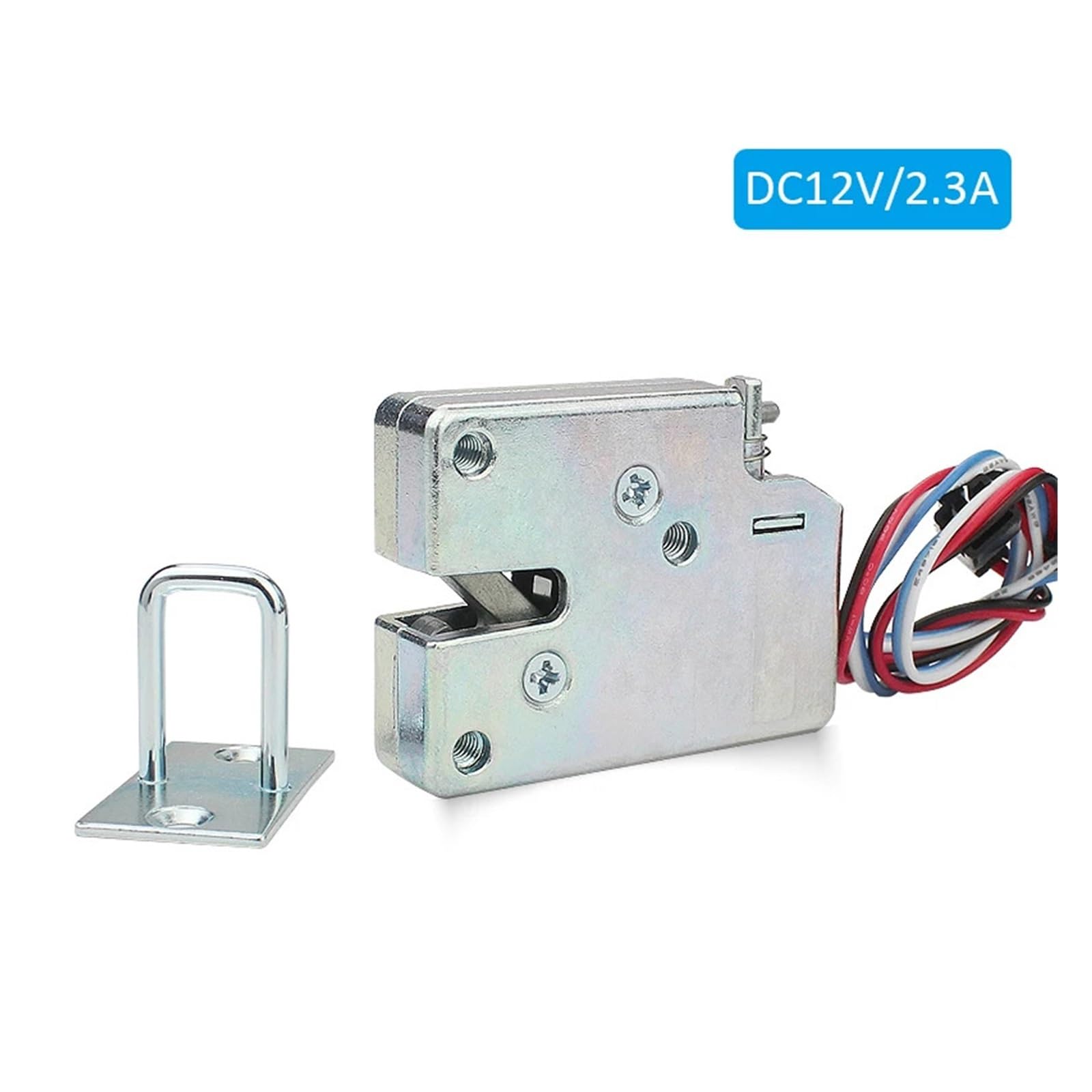 Zamek elektromagnetyczny drzwi, 2 Szt. Zamek Elektryczny DC 12 V Mini Mały Rozmiar Elektromagnetyczny Szuflada Szafki Sterującej