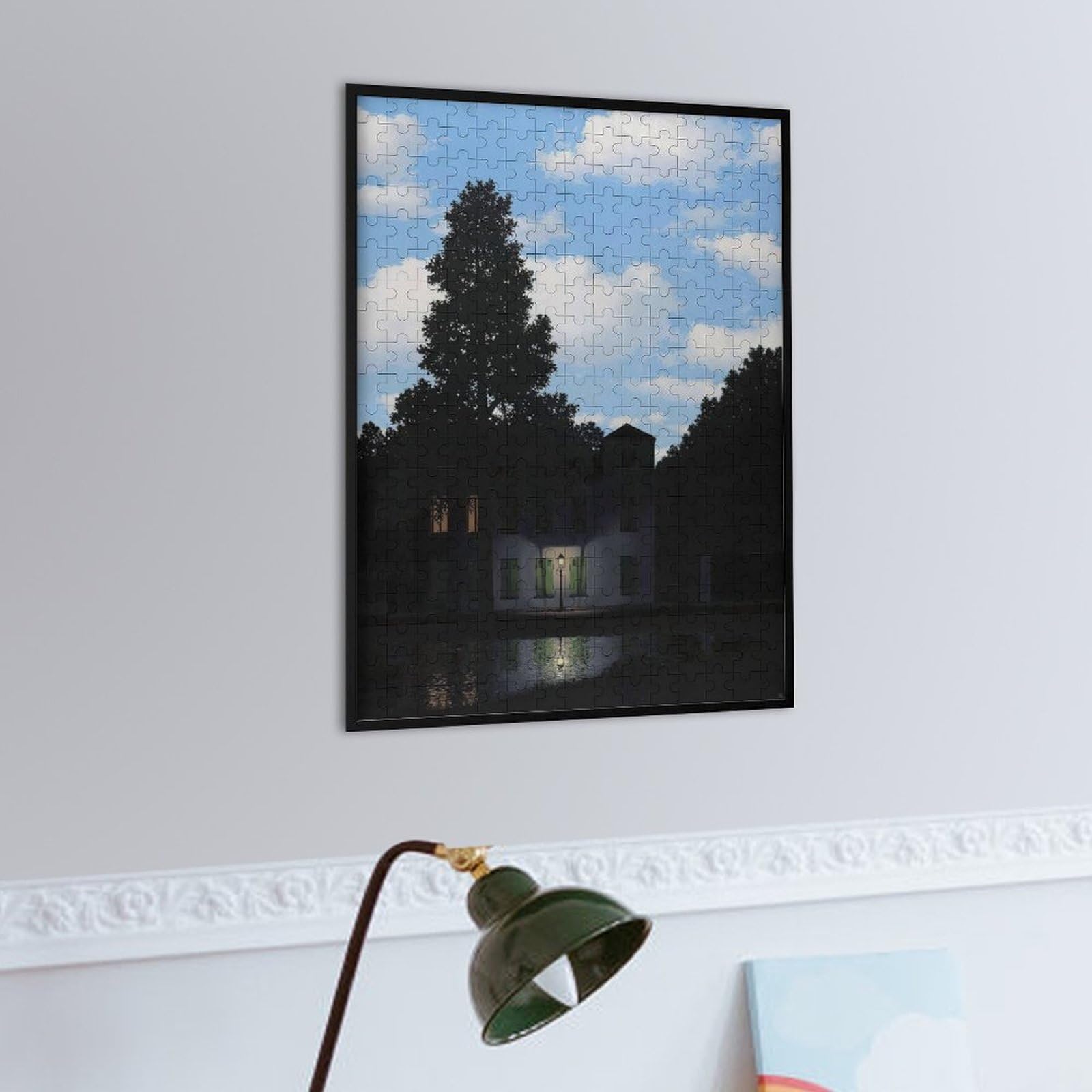 Amazon | Rene Magritte ルネ・マグリットの有名な絵画の複製「光の