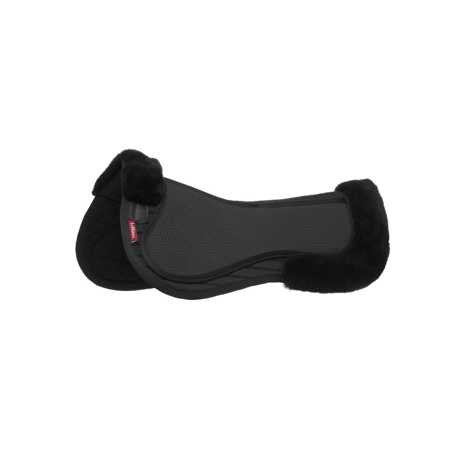 LeMieux Streamline Half Pad - Black/Black Large