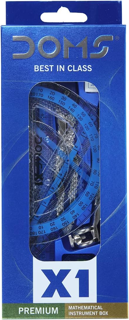 DOMS X1 Premium Math Drawing Equipment Geometric Box