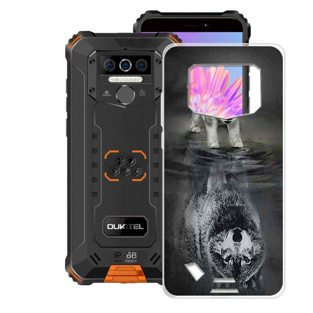 Custodia Morbida In Silicone Per Oukitel WP5 - Cover Sottile In TPU Nero, Antigraffio E Antiurto