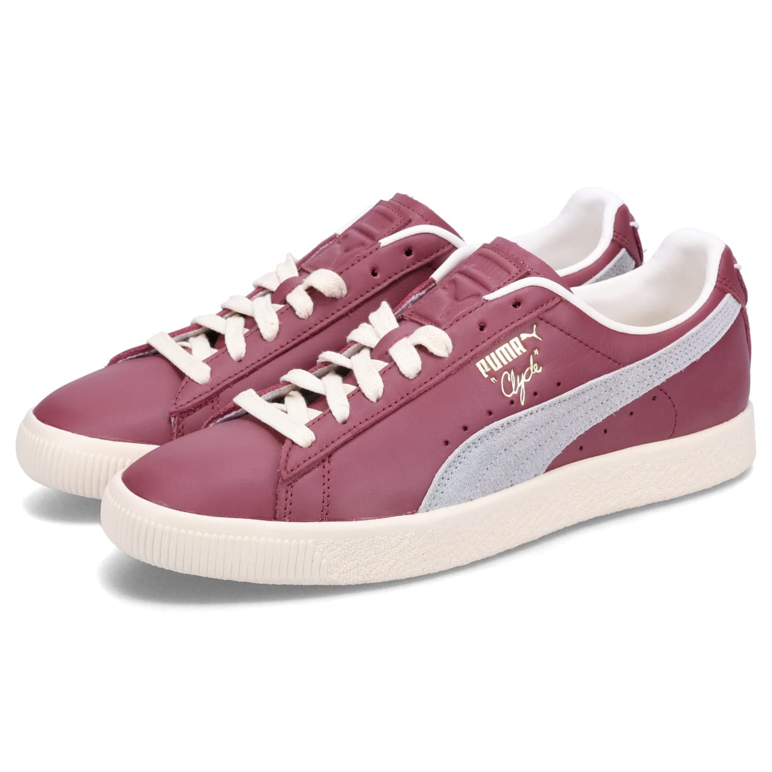 シューズ(男性用) PUMA CLYDE HARDWOOD NATURAL MISTY ROSE PUMA Clyde Hardwood 'Natural' 194031-01