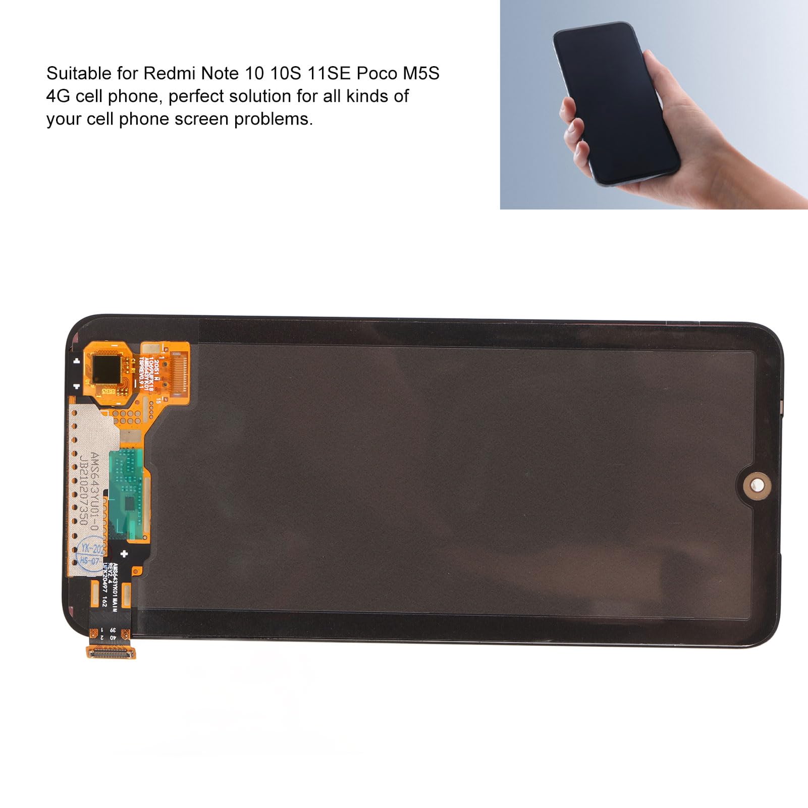 Zestaw Naprawczy Ekranu Dotykowego Display do Redmi Note 10
