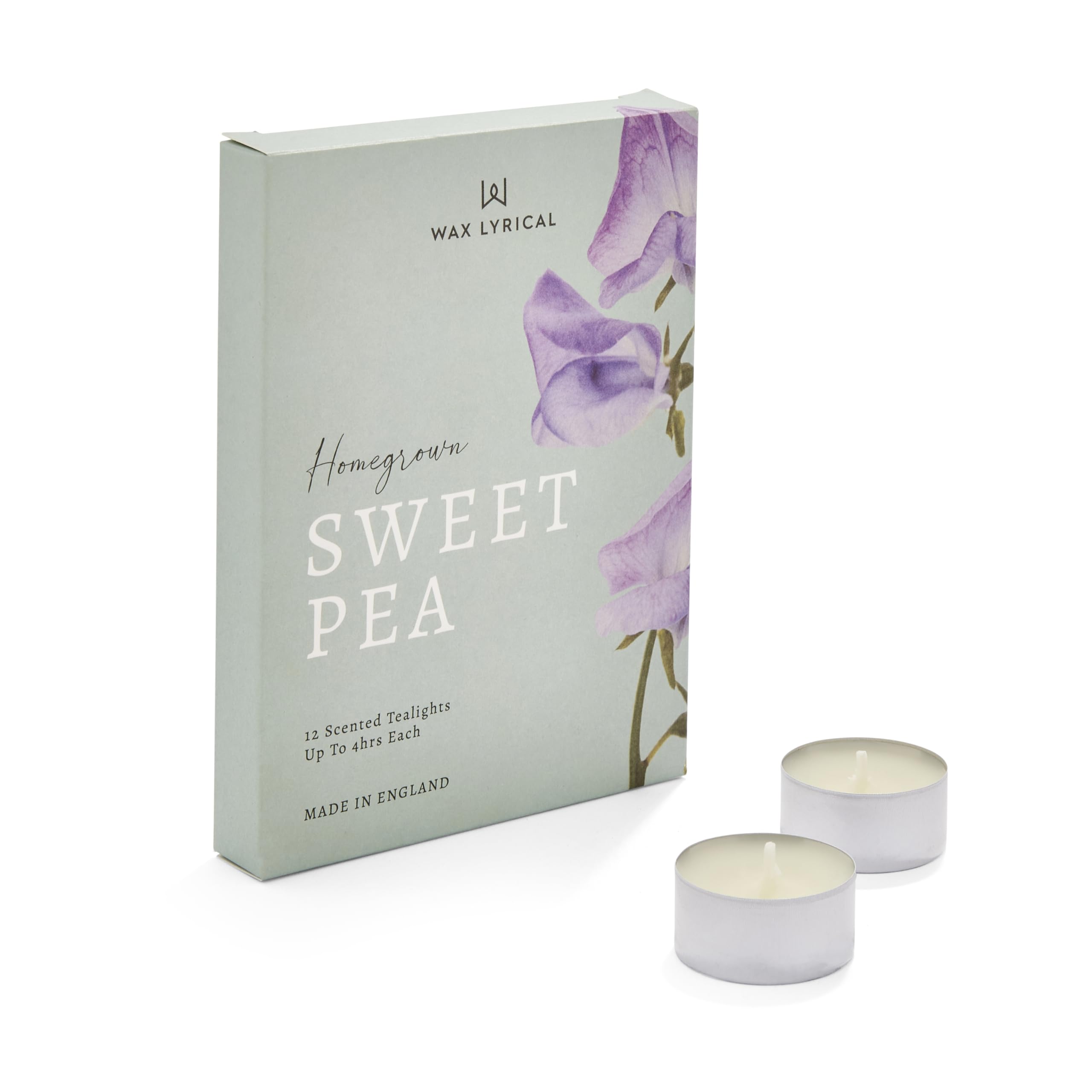 Wax Lyrical Ivory | Homegrown | Sweet Pea Tealights