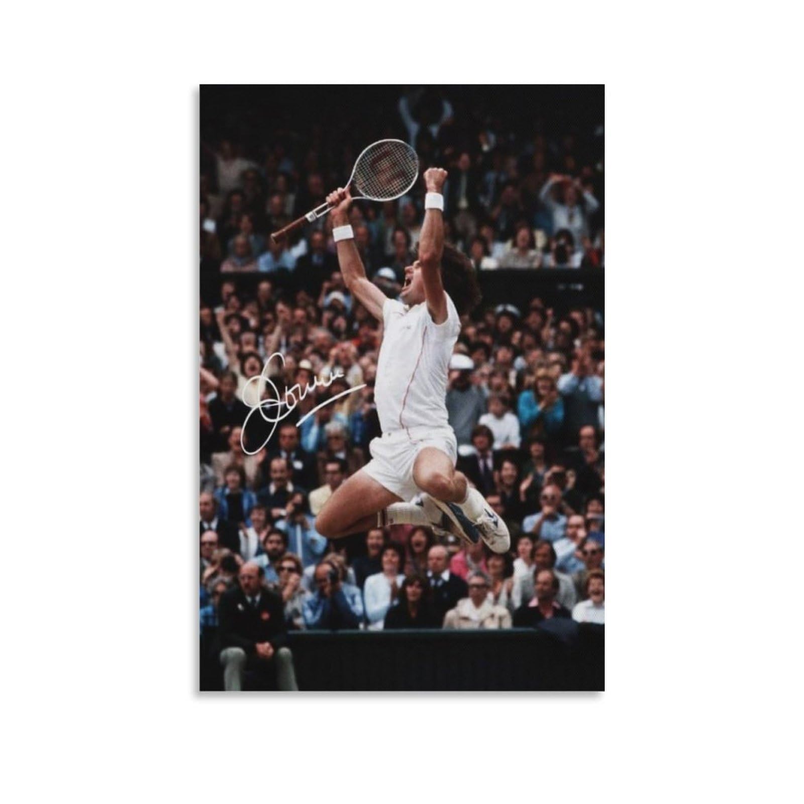 ASUIU Jimmy Connors Canvas Poster Wall Art Poster Prints Home Decor Picture Canvas Painting Posters 08x12inch(20x30cm)