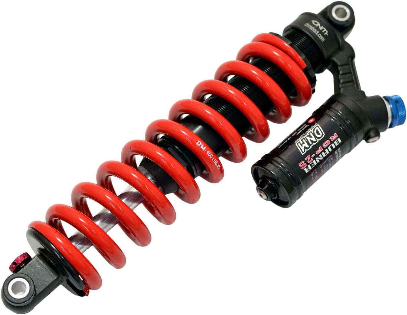 DNMBike Rear Shock ST2744, Red, 265x85mm, 450lb Spring Rate
