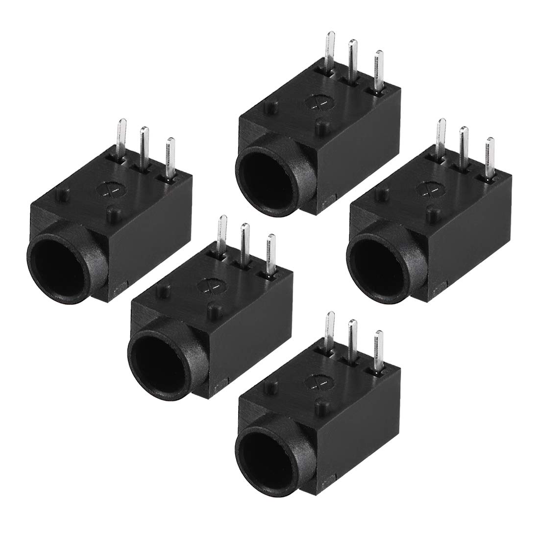 Amazon | uxcell DC電源ジャック DC-003A 3.5mmx1.3mm DC電源ジャック