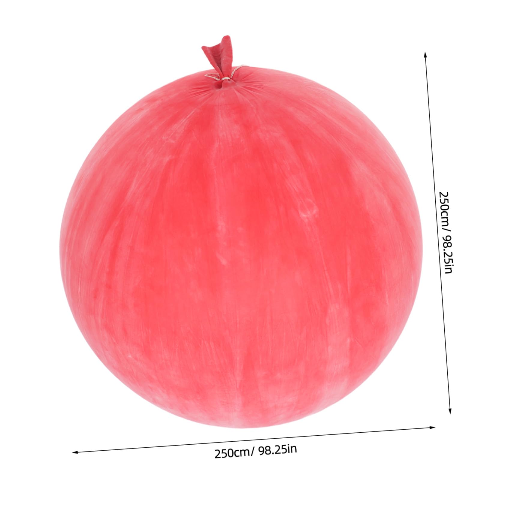 Esfera de Látex Rojo de Observación Meteorológica Gigante para Estudio