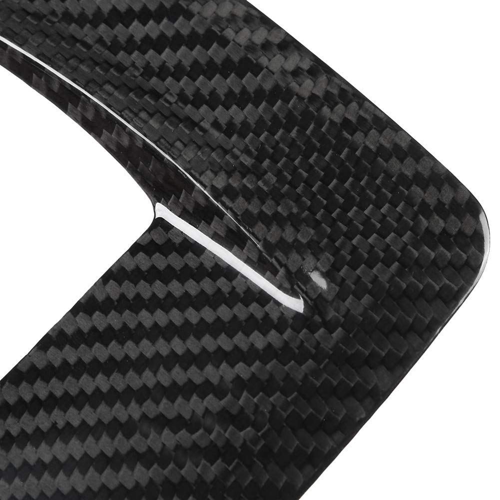 aqxreight Carbon Fiber Center Console Trim for Stelvio