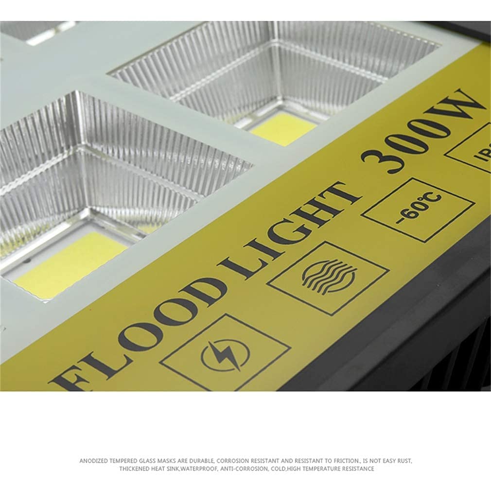 Solarleuchten für den Außenbereich, Startseite LED-Flutlicht Außenstrahler Sicherheitslicht Superhelles Vollwatt-Flutlicht, wiederaufladbares Arbeitslicht(100W)