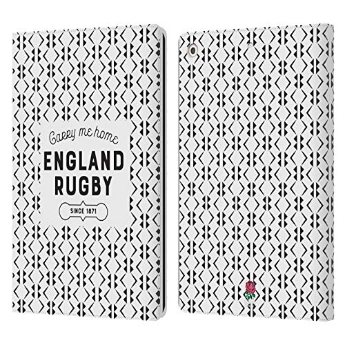 Coque en cuir iPad 10.2 au bureau et au stade England Rugby