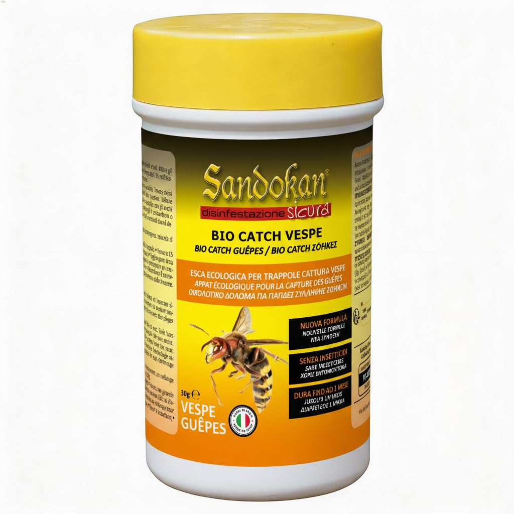 Sandokan SAN 7648 - Trampas ecológicas que cuelga para la eliminación de avispas