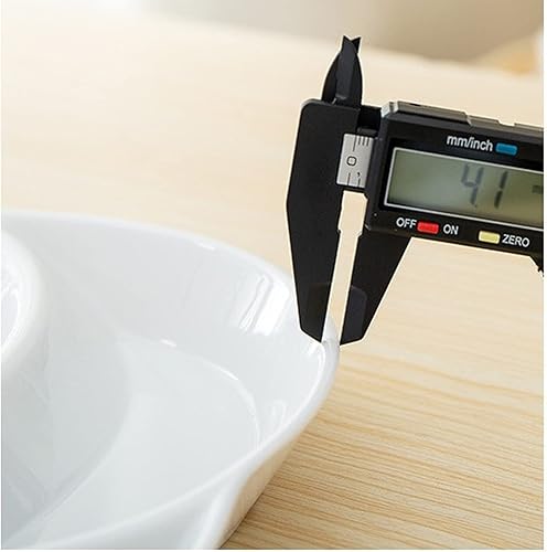 Miniatura 4 de Juego de 4 platos de fondue blancos con 12 tenedores para fondue de 10.4 in