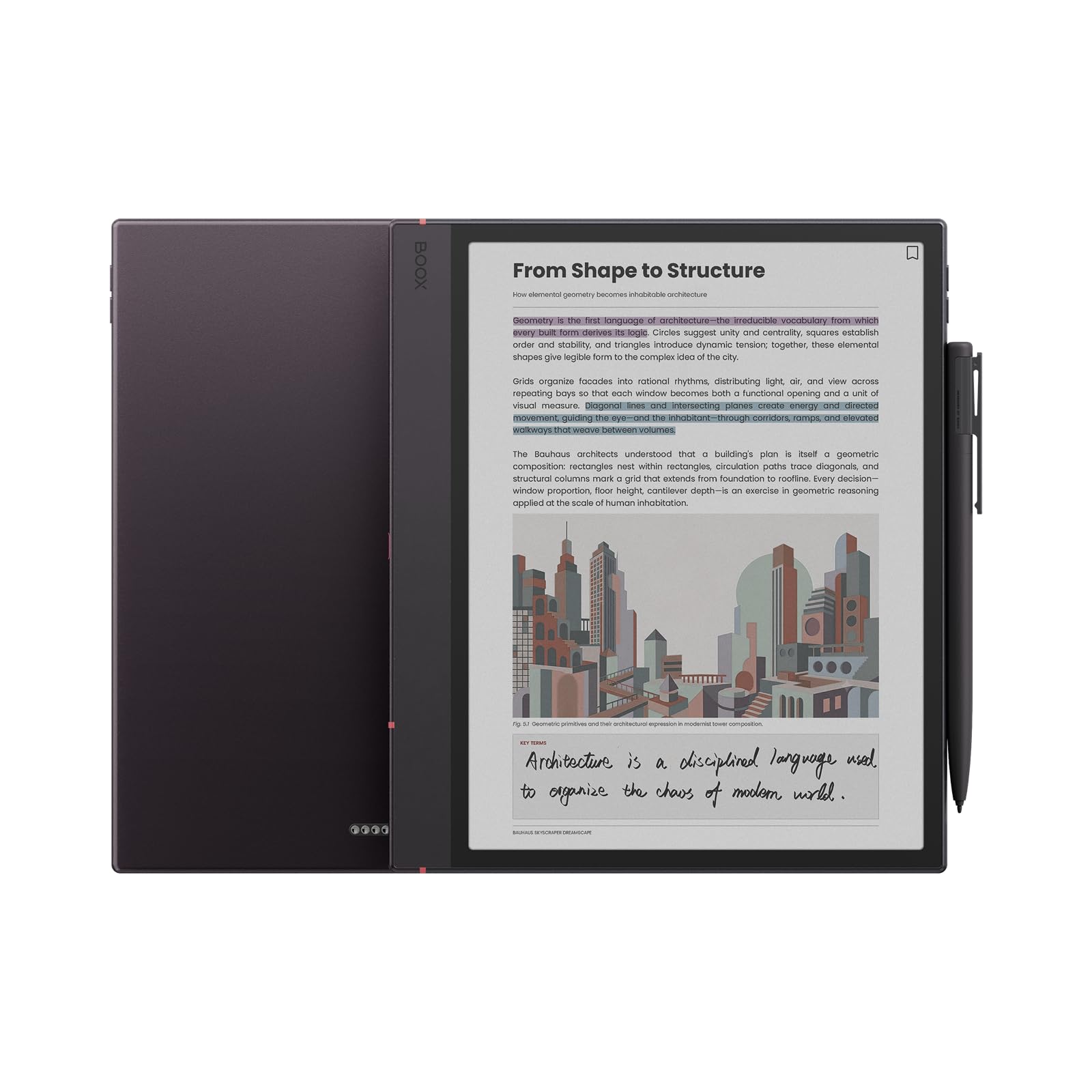 BOOX Note Air6 C Tablette ePaper Couleur 10,3" Android 16 Éclairage E-Ink