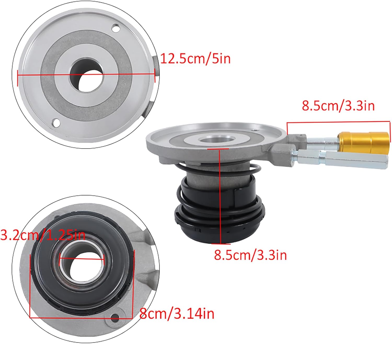 labwork Concentric Clutch Slave Cylinder Replacement for GM Chevrolet Pontiac