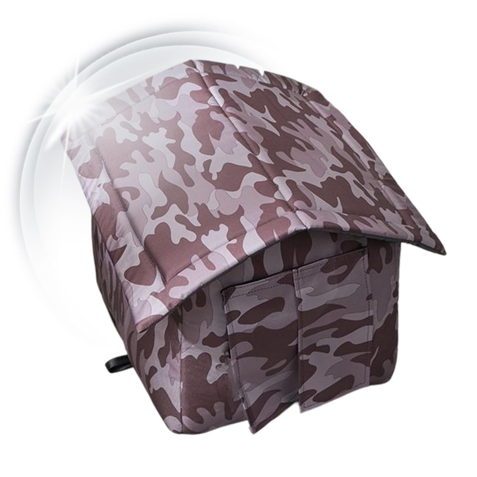 Niche pour chats imperméable et abri isolé de camping extérieur