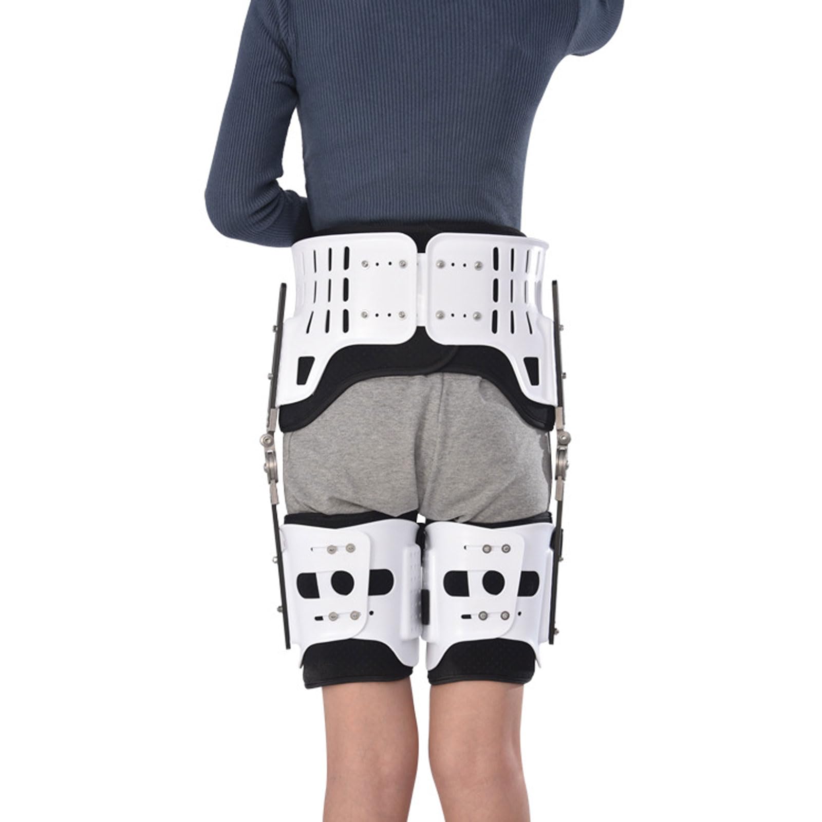 UYSELA Muslera Soporte Muslo Soporte de Compresión para Cadera Soporte para Ingle Del Muslo para Lesiones en Las Articulaciones Tensión Muscular Hombres Mujeres,Left Right 1