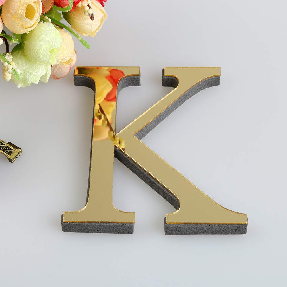 Gold Letter K For Wall