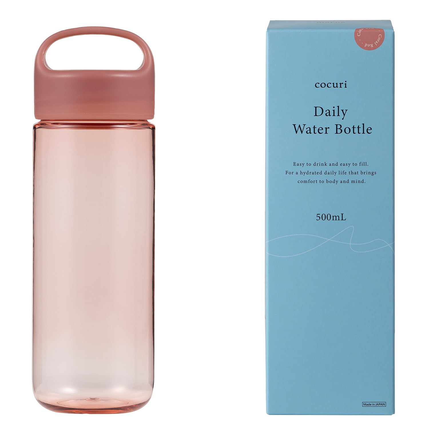 Amazon｜マーナ (marna) Daily ウォーターボトル (500ml/パッキンレス