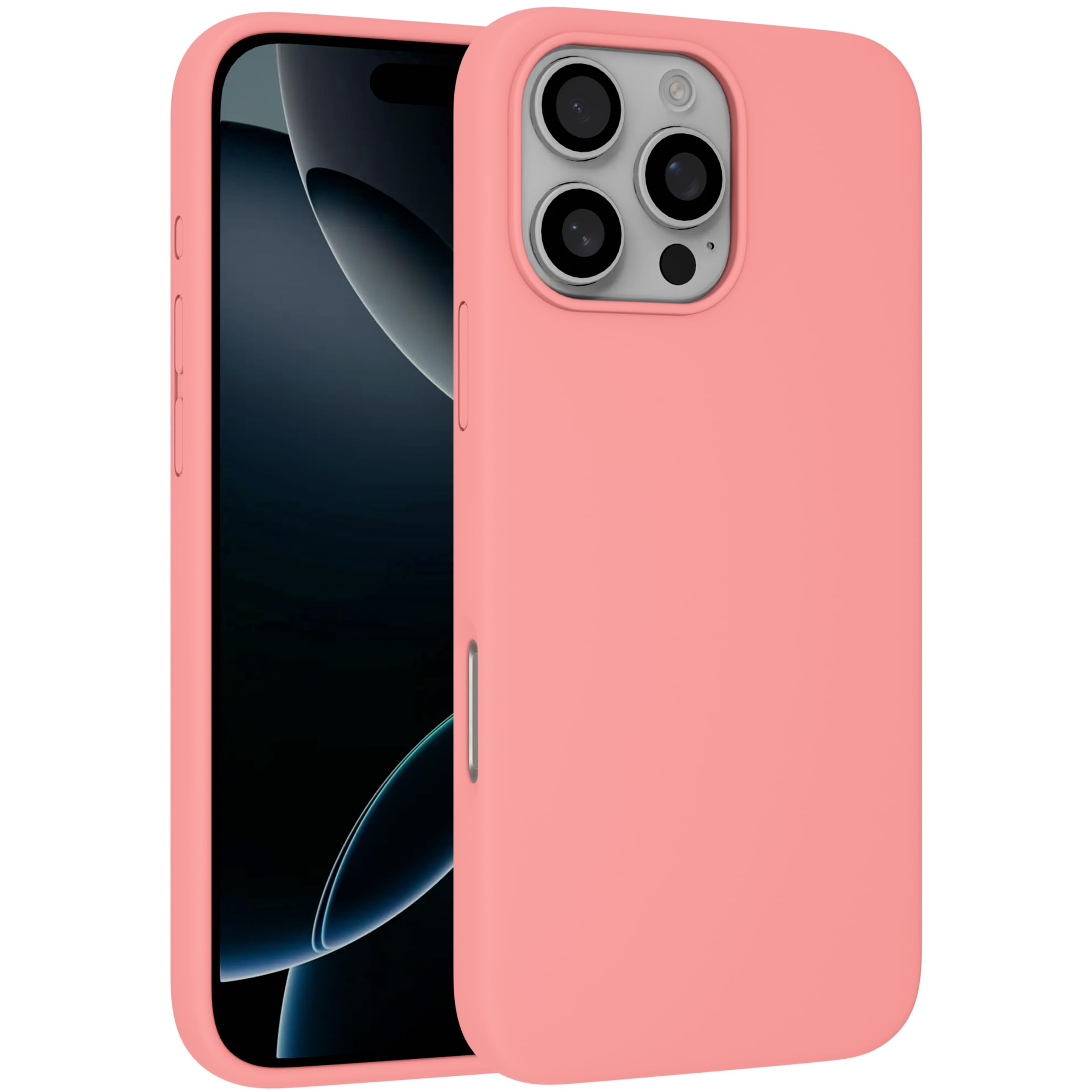 Coque iPhone 16 Pro Max rose pour recharge sans fil - 8