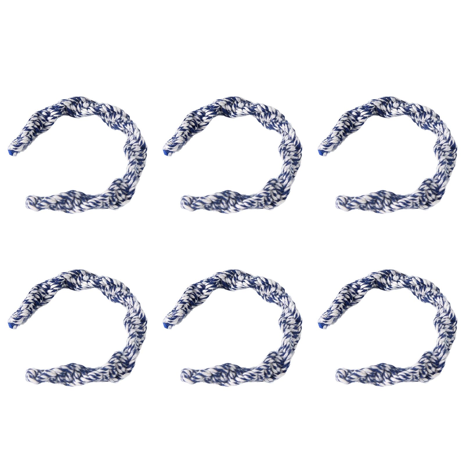 Jazuaiao Twist Rope Curtain Tiebacks Curtain Tieback Holder for Home and Drapery – 6Piece Set Fasteners Ties