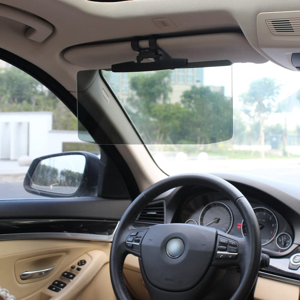 Car Sun Visor Extension,Anti Glare Sun Visor for Car, Car Visor Extender Windscreen Sun Shade, Driving Seat & Passenger Seat Windscreen Car Visor Sunshade,Personalised Sunvisors Reduce Glare