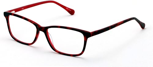 Miniatura 2 de V.W.E. Gafas rectangulares de acetato sin receta Marco Lentes transparentes