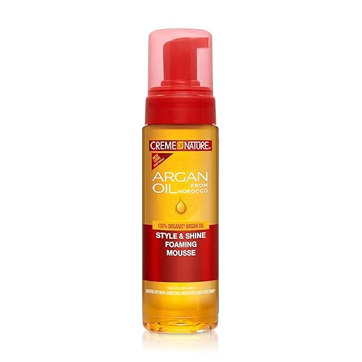 Creme of Nature Argan Oil Foaming Mousse