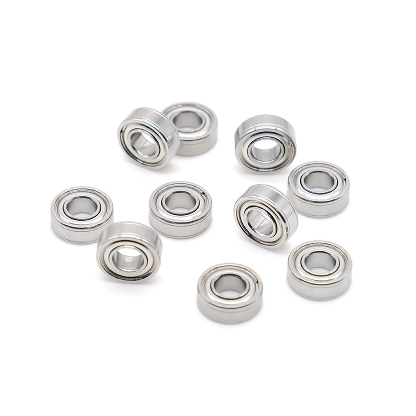 Namiar, 10 sztuk SMR115ZZ łożyska kołowrotka wędkarskiego 5x11x4mm ze stali nierdzewnej ABEC7 szczęście