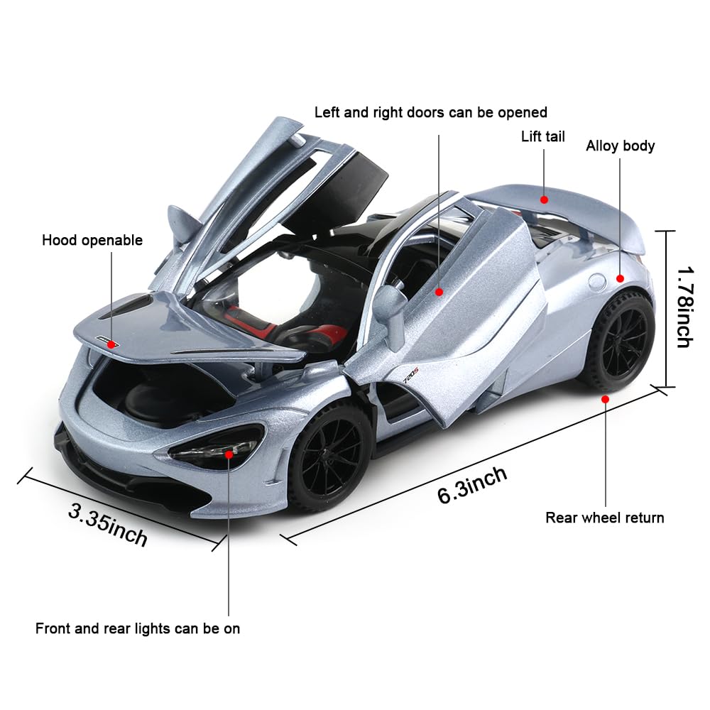 Amazon.com: Diecast Toy Car McLaren 720S Sports Car Model,Zinc