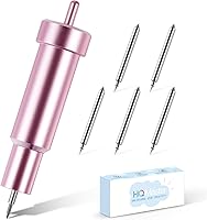 Vista 1 de HQMaster Cuchilla y Soporte de Tela Unida Compatible con Explore 3/Air 2/Air/One/Maker 3/Maker Cuchillas de Repuesto para Máquina de Corte