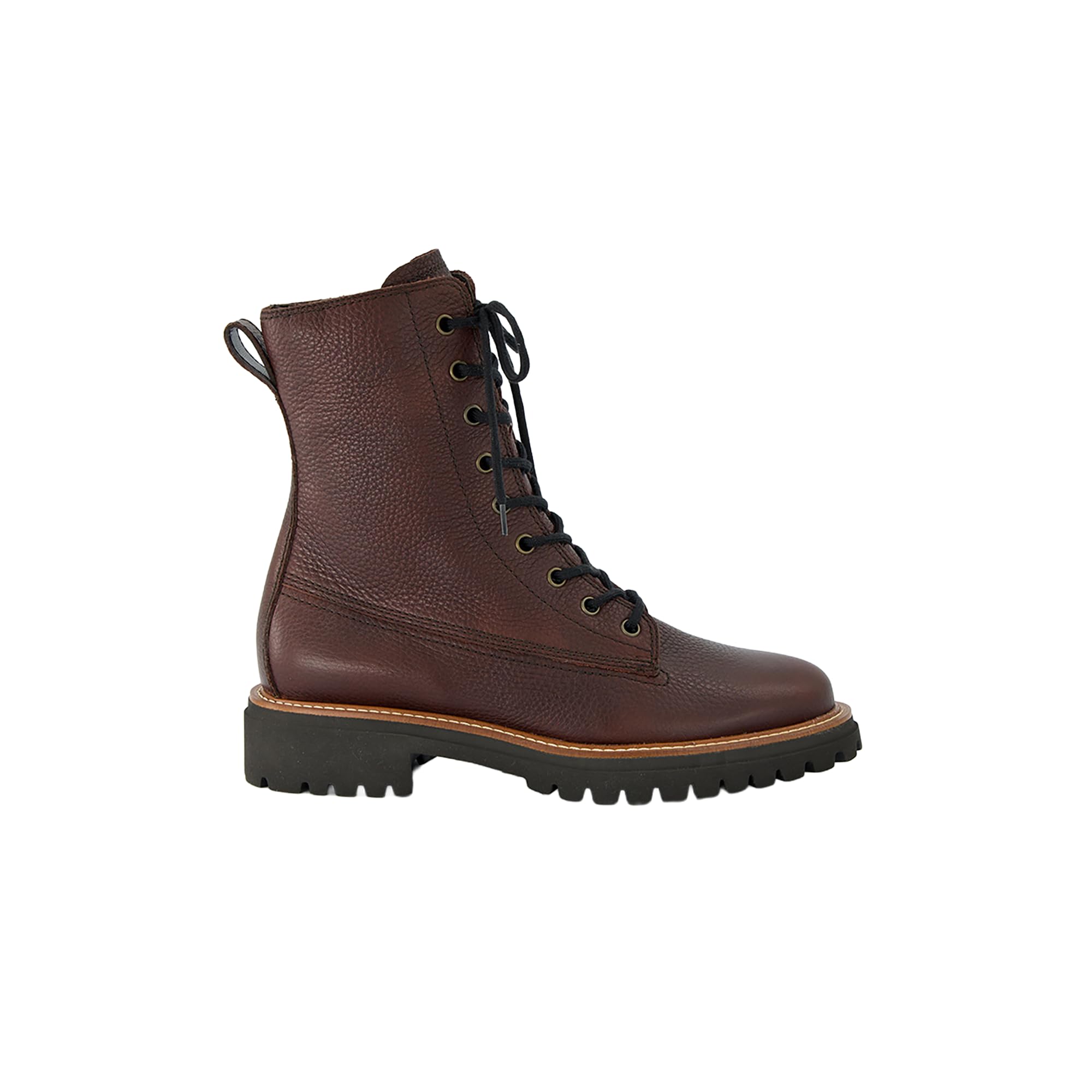 Paul Green Damen - Boots 9768-100 in braun Glattleder