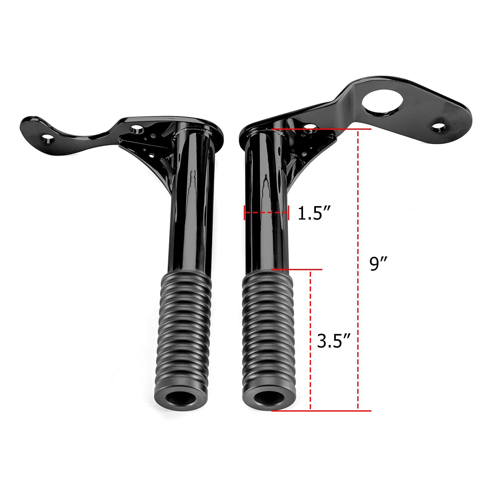 Amazon.com: Mofun Driver Highway Peg Bar Crash Bar with