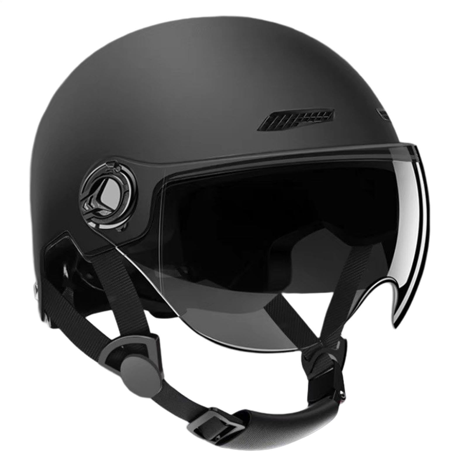 Cycling Scooter Helmets - Adults Helmet With Goggle | Adjustable Cycle Helmet | Adult Bikes Headgear | Hard Hat For Men Women | Highly-Protective Half-Helmets For Electric Scooter Road Bikes Skating