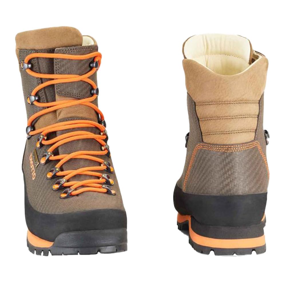 DIOTTO Bottes de chasse et de trekking Woodcock HV, semelle Vibram, col en cuir nubuck, haute visibilité