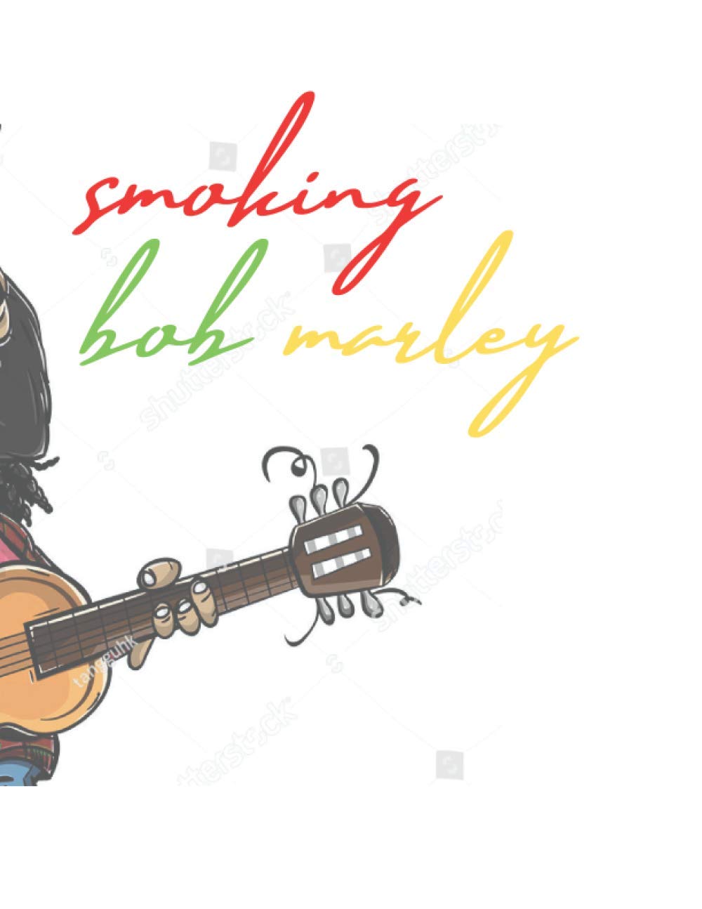 smoking bob marley: Sketch Book: Bob Marley Reggae Themed Personalized Artist Sketchbook For Drawing and Creative Doodling