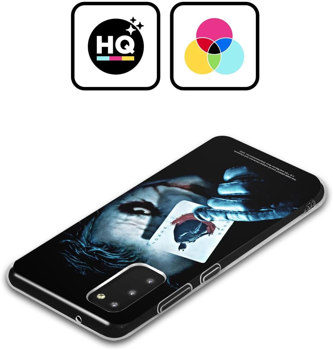 Head Case Designs Officially Licensed The Dark Knight Joker Card Key Art Gel Case [Military Grade Protection] Compatible with Samsung Galaxy A06 4G / 5G