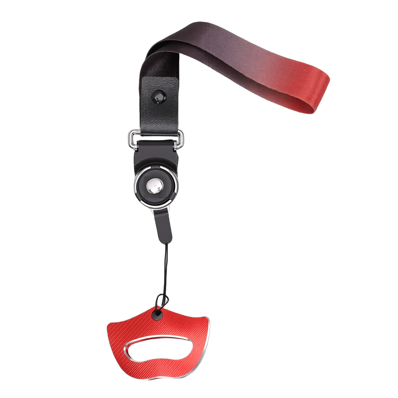 Yctze Copertura Chiave in Alluminio per Spyder (rosso) | Robusta lega di alluminio, progettata per i modelli F3, elegante cordino incluso, compatibilità universale, facile da