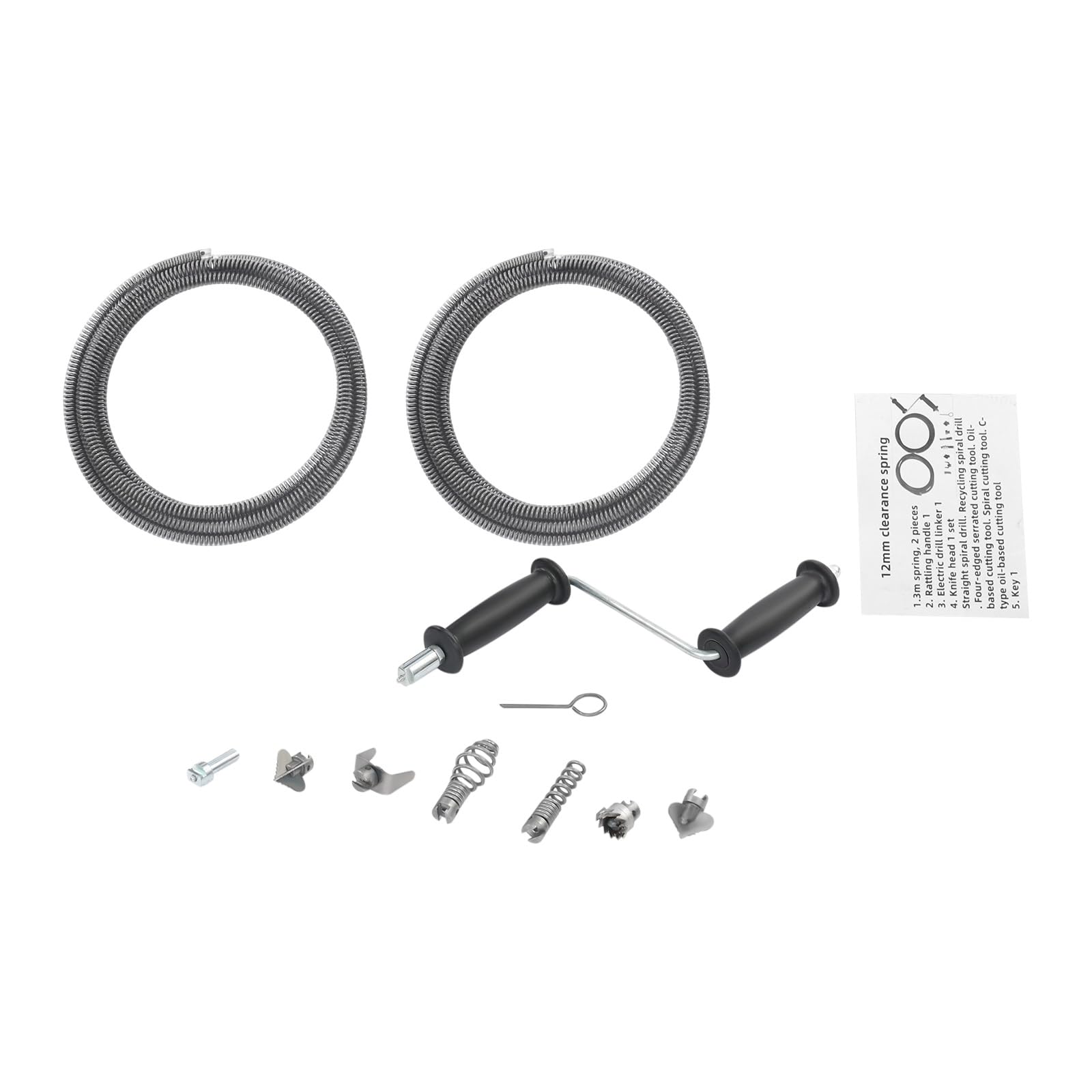 Desatascador de desagües para tubos de 50-120 mm