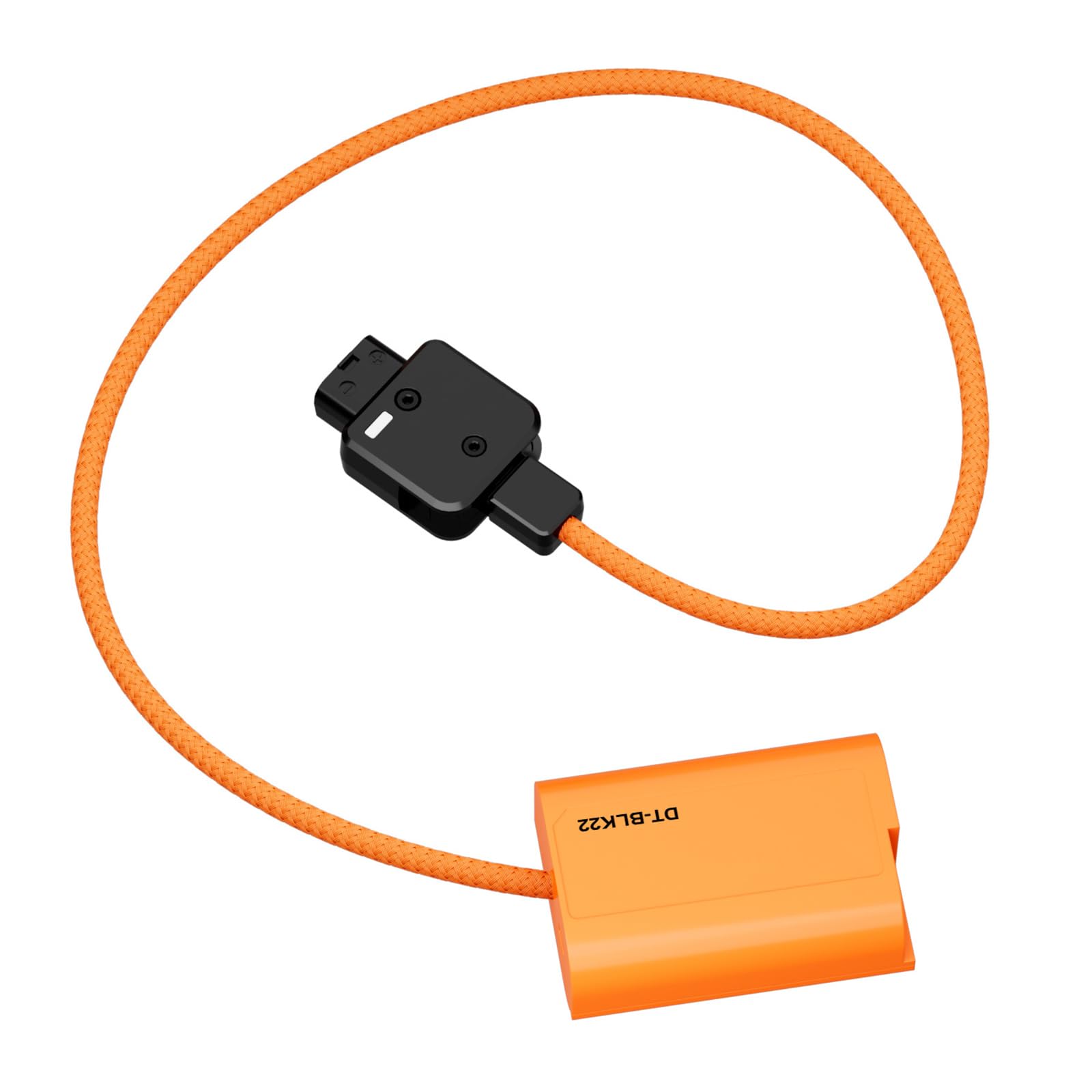 D Tap to BLK22 False Battery Adapter High Efficiency for Camera Models S55K S5M2 GH7 GH6 GH5M for Videography