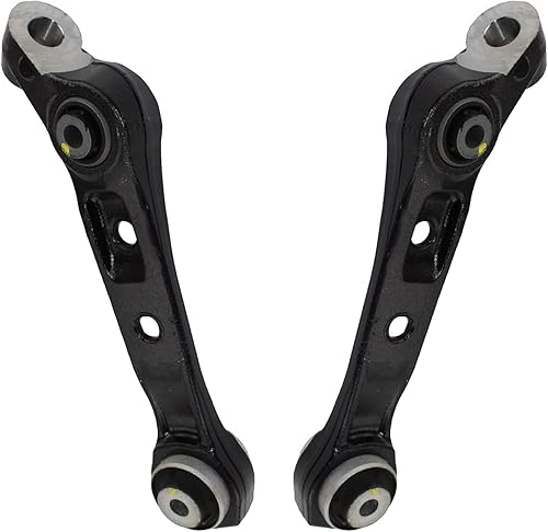 Miniatura 138 de Detroit Axle - 2 brazos de control superiores delanteros para Jeep Grand Cherokee Commander 2005-2010, brazos de control superior con ensamblaje de