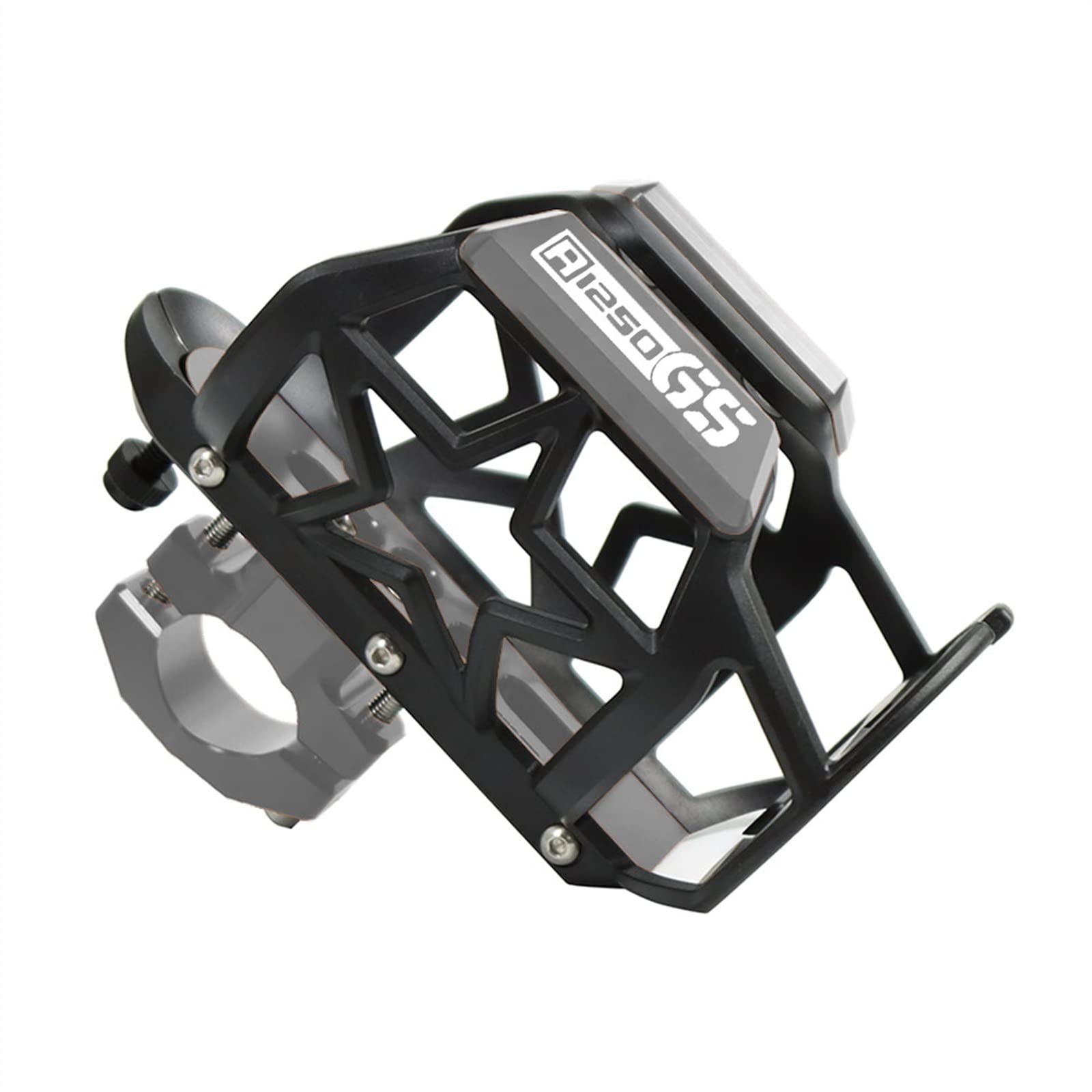 Porte-gobelet de Boisson de Moto Compatible avec BMW R1200GS R1250GS R1250 R1200 R 1250 1200 GS Adventure (Color : R1250GS Grey, Size : A)