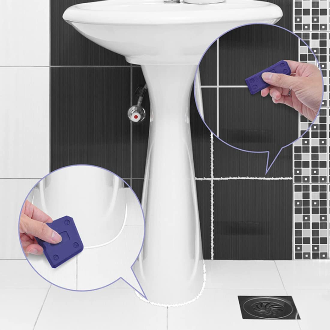 Kit Spatole Per Silicone - 4 Pezzi Per Sigillatura Professionale In Bagno E Cucina - Foto 9